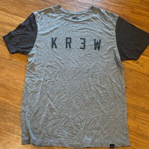 KR3W Black Short Sleeve Tee Size Large